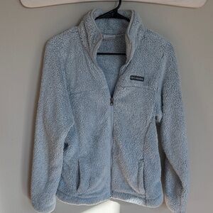 Columbia Women’s Sherpa Jacket - Light Blue
